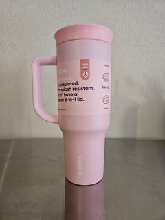 Owala 40 oz Rose Quartz BPA Free Insulated Straw Tumbler