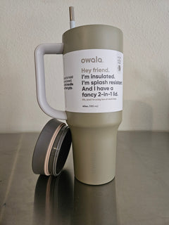Owala 40 oz Down To Earth BPA Free Insulated Straw Tumbler