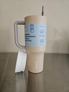 Owala 40 oz Dune Drifter BPA Free Insulated Straw Tumbler
