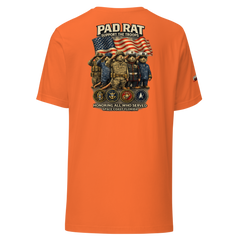 Pad Rat Support our Troops T-Shirt
