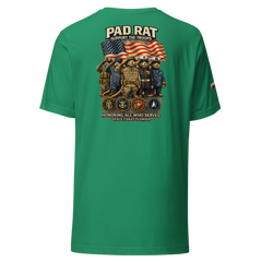 Pad Rat Support our Troops T-Shirt