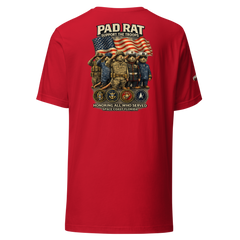 Pad Rat Support our Troops T-Shirt