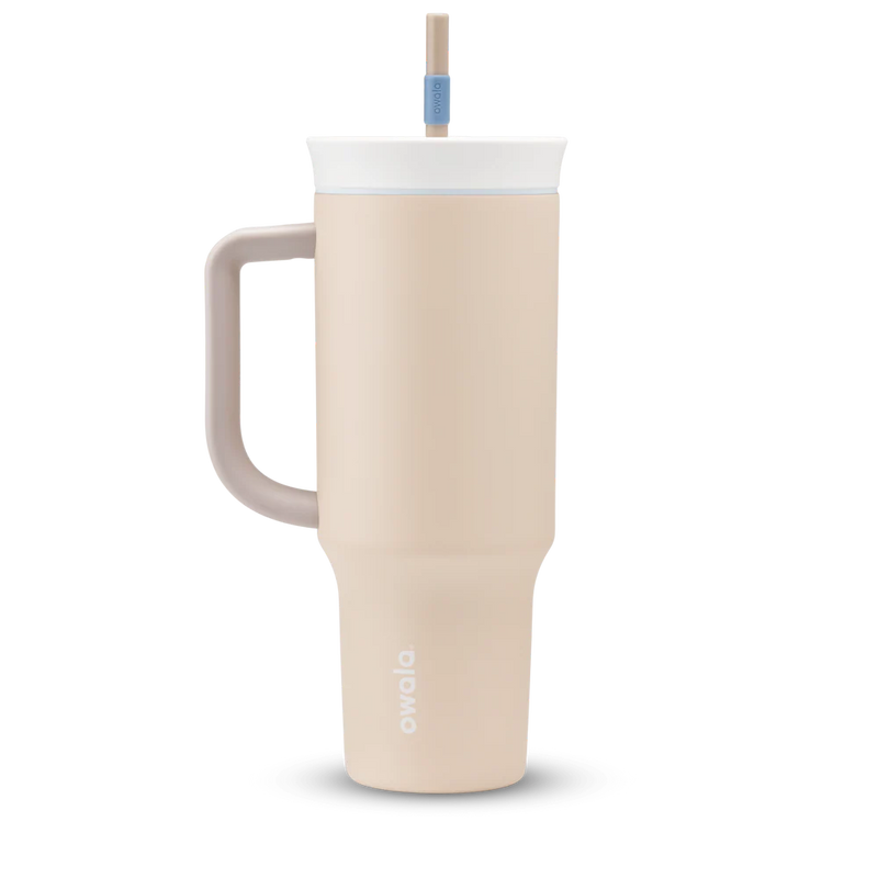 Owala 40 oz Dune Drifter BPA Free Insulated Straw Tumbler
