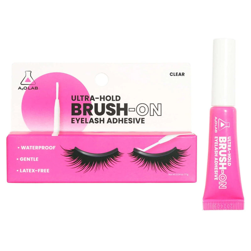 AQLAB Ultra-Hold Brush-On Eyelash Adhesive with packaging on a white background