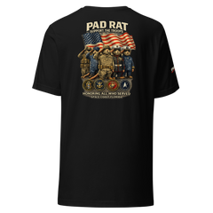 Pad Rat Support our Troops T-Shirt